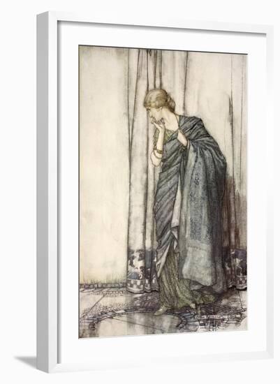 Helena, Illustration from 'Midsummer Nights Dream' by William Shakespeare, 1908 (Colour Litho)-Arthur Rackham-Framed Giclee Print