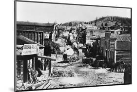 Helena, Montana, in 1865-null-Mounted Photographic Print