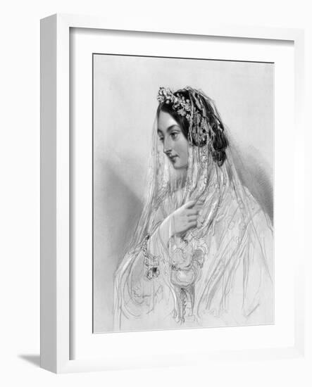 Helena St John Mildmay-John Hayter-Framed Art Print