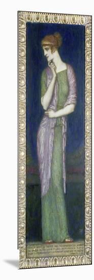 Helena. Tafelbild auf Holz mit einem Vers aus der Illias-Franz von Stuck-Mounted Giclee Print