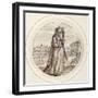 Helena with Mask, Early 17th Century-Crispin I De Passe-Framed Giclee Print