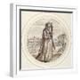 Helena with Mask, Early 17th Century-Crispin I De Passe-Framed Giclee Print