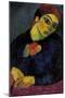 Helene, 1911 (Oil on Board)-Alexej Von Jawlensky-Mounted Giclee Print