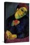 Helene, 1911 (Oil on Board)-Alexej Von Jawlensky-Stretched Canvas