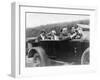 Helene Berg, Alma Mahler, Franz Werfel and Alban Berg Photographed in Car-null-Framed Giclee Print