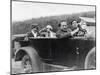 Helene Berg, Alma Mahler, Franz Werfel and Alban Berg Photographed in Car-null-Mounted Giclee Print