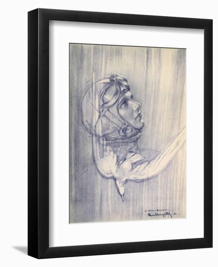 Helene Boucher, French Aviator-null-Framed Art Print