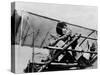 Helene Dutrieu in Her Plane, C.1911-null-Stretched Canvas