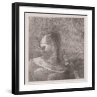 Helene (Ennoia), 1896 (Litho)-Odilon Redon-Framed Giclee Print