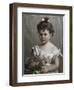 Helene Loeb Lyon as a Young Girl-Paul Merwart-Framed Giclee Print