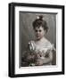 Helene Loeb Lyon as a Young Girl-Paul Merwart-Framed Giclee Print