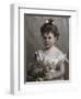 Helene Loeb Lyon as a Young Girl-Paul Merwart-Framed Giclee Print