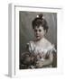 Helene Loeb Lyon as a Young Girl-Paul Merwart-Framed Giclee Print