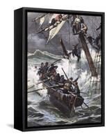 Helene Marcelle Wrecked-Achille Beltrame-Framed Stretched Canvas