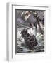 Helene Marcelle Wrecked-Achille Beltrame-Framed Art Print