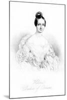 Hélène of Mecklenburg-Schwerin, Duchess of Orléans (1814-185), 19th Century-null-Mounted Giclee Print