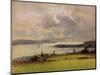 Helensburgh and the Clyde, Viewed from the Golf Links-null-Mounted Art Print