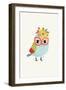 Helga Owl-Annie Bailey Art-Framed Art Print