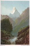 The Matterhorn-Helga von Cramm-Framed Art Print