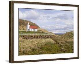 Helgafell Church Near Stykkisholmur, Snaefellsnes Peninsula, Iceland, Polar Regions-Pitamitz Sergio-Framed Photographic Print