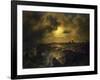 Helgoland in Moonlight, 1851-Christian Ernst Bernhard Morgenstern-Framed Giclee Print