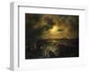 Helgoland in Moonlight, 1851-Christian Ernst Bernhard Morgenstern-Framed Giclee Print