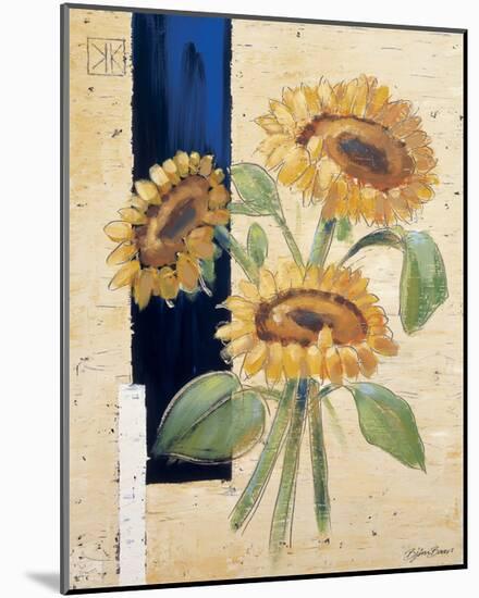 Helianthus-Bjoern Baar-Mounted Art Print