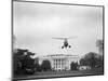 Helicopter Carrying the Kennedy Family-null-Mounted Photographic Print