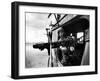 Helicopter Crew Chief James Farley Using M-60 Machine Gun in Landing Zone Near Da Nang-Larry Burrows-Framed Photographic Print