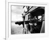 Helicopter Crew Chief James Farley Using M-60 Machine Gun in Landing Zone Near Da Nang-Larry Burrows-Framed Photographic Print