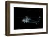 Helicopter Hologram. Military and Technology Concept-cherezoff-Framed Photographic Print