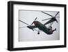 Helicopter in Flight-null-Framed Photographic Print