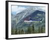 Helicopter in the Rocky Mountains, British Columbia, Canada, North America-Robert Harding-Framed Photographic Print