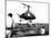 Helicopter Landing at Tan Son Nhut Air Base, Saigon, Vietnam, 1953-null-Mounted Giclee Print