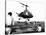 Helicopter Landing at Tan Son Nhut Air Base, Saigon, Vietnam, 1953-null-Stretched Canvas