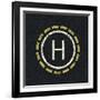 Helicopter Landing Pad-pashabo-Framed Art Print