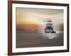 Helicopter over Water-Whoartnow-Framed Giclee Print