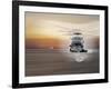 Helicopter over Water-Whoartnow-Framed Giclee Print