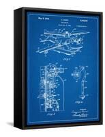 Helicopter Patent-null-Framed Stretched Canvas