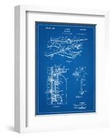 Helicopter Patent-null-Framed Art Print