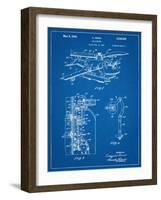 Helicopter Patent-null-Framed Art Print