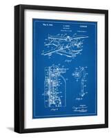 Helicopter Patent-null-Framed Art Print