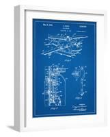 Helicopter Patent-null-Framed Art Print