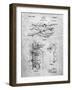 Helicopter Patent-Cole Borders-Framed Art Print