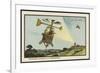 Helicopter Sentinel-Jean Marc Cote-Framed Premium Giclee Print