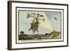 Helicopter Sentinel-Jean Marc Cote-Framed Art Print