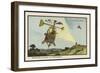 Helicopter Sentinel-Jean Marc Cote-Framed Art Print