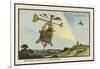 Helicopter Sentinel-Jean Marc Cote-Framed Art Print