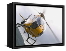 Helicopter Tour at Sognefjord, Norway-Russell Young-Framed Stretched Canvas