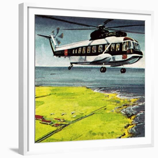 Helicopter-Wilf Hardy-Framed Giclee Print